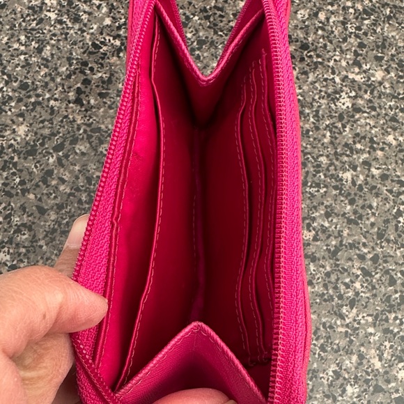 Coach Brown and Pink Wallet - Picture 5 of 8